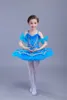 Profissional branco cisne lago ballet tutu traje meninas crianças bailarina dress crianças ballet dress dancewear vestido de dança para meninas 4 cor 006