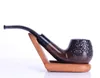 Marteau sculpté pipe en bois vogue et portable détachable ancien