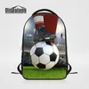 Heren Outdoor Bagpacks Grote Capaciteit School Rugzak voor College Studenten 3D Printing Baskabll Voetbal Soccer Bookbags Teens Laptop Tassen