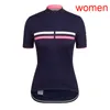 Jersey de ciclismo de verão da equipe camisas de mangas curtas MTB Roupas de bicicleta de bicicleta feminina de bicicleta