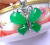 Boutique green Malay butterfly pendant wholesale Natural jade quartzite jade more money fall Factory direct