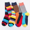 Funky Kleurrijke Cool Sokken Happy Mens Nieuwigheid Loafer Cotton Socks Mannen Sokken Grappige Sokken Moderne Sokken Art Male