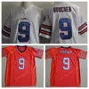 The Waterboy Adam Sandler 9 Bobby Boucher Movie Football Jerseys College All Stitched Sport Team Kleur Oranje Wit Gratis Verzending