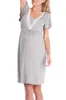 妊娠看護服妊婦授乳用マタニティドレス母乳育児のための服