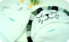 Детские Терри мультфильм Лев кошка моделирование белый с капюшоном с Милый уха шляпа полотенце маленькие дети, держа одеяло младенческой абсорбент 84*58 см