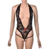 Mulheres sexy lace sutiã aberto virilha babydoll sexy malha fishnet perspectiva traje erótico