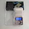 Mini Electronic Digital Scale Diamond Jewelry weigh Balance Pocket Gram LCD Display Scales With Retail Box 500g/0.1g 200g/0.01g