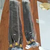 bundle di tessuto di capelli umani biondi castani neri estensione di capelli remy lisci brasiliani da 1226 pollici può acquistare 3 o 4 pacchi