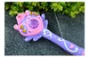 Nytt mode Fullautomatic Bubble Machine Magic Wand Bubble Gun Toy Bubble With Music and Light Children Party Birthday Gift1502323