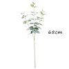 Konstgjorda växt eukalyptus grön växt gren lämnar 68 cm hem trädgård fest dekorativa DIY växtmur ins fotografi rekvisita