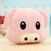 Mignon cochon cochon doux oreiller rose émoticône coussin en peluche poupée en peluche cadeau poupée tenir oreiller en peluche jouet cadeau d'anniversaire LA0228648509