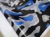 Large Blue Camouflage Vinyl For Car Truck Whole Wrap Camo styling Covering Film with air release Bubble Size 1 52x10m 20m 3237f