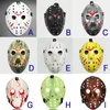 Jason Mask 9 색상의 풀 페이스 골동품 킬러 마스크 Jason vs 금요일 13 번째 프로 호러 하키 할로윈 의상 코스프레 마스크