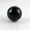 Quartz Siyah Obsidian Sihirli Kristal Cam Şifa Top Küre Craft Feng Shui Kristalleri Genişler Pografi Topları178H
