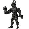 Dumbbell Pingente de Colar Homens de Aço Inoxidável Cadeia de Fitness Muscle Men Colar Europa e América Moda Novo Atacado