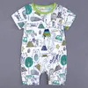 Baby Romper Summer Jumpsuits Animal Cotton Jumpsuit Baby Boy Girl Clothing Newborn Baby Boy Clothes Infant Short Sleeve Clothes Romper