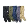 men's pants Five-color plus-size spring/fall cargo pant all-match Fashion Trend multi-pocket Skinny girdle pencil trousers casual Overalls
