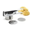 Ny design 1 PC Potato Press Masher Rostfritt stål Potatis Ricer Stor robust puré Vegetabilisk frukt Juicer Press Maker7547344