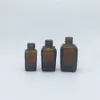 10 ml 20 ml 30 ml Amber etherische oliefles, reagens oogdruppelglas aromatherapie vloeibare pipet fles hervulbare 100 stks