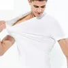 소수성 티셔츠 남성 방수 반 오염 퀵 드라이 티 망 반팔 jogger 티셔츠