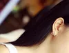 Fashion Triangle Shape Earring Genuine 925 Sterling silver Smooth Engagement wedding Stud Earrings for women Jewelry Gift