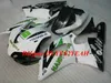 ヤマハYZFR1 98 99 YZF R1 1998 1999 YZF1000 ABSグリーンホワイトブラックフェアリングセット+ギフトYS14のハイグレードオートバイフェアリングキット