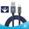 Cowboy câble micro usb cordon cordons chargeur usb ligne de charge pour câbles android samsung téléphone intelligent