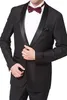 安く罰金のショールのラペルの新郎1つのボタンの新郎タキシードの男性のスーツの結婚式/プロム/ディナーBest Man Blazer（ジャケット+パンツ+ネクタイ）A01