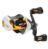 Lixada 12 + 1 kullager Baitcasting Fishing Reel High Speed ​​Fishing Reel med magnetbromssystem för Pesca Carretilhas