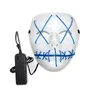 Halloween Mask LED Light Up Party Masks The Purge Election Year Great Funny Masks Festival Cosplay Costume Supplies Glow in Dark G8916714
