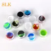 De helft van de bal rubber waxcontainers siliconen dab pot vape houder HHO olie extractor droge kruid concentraat opbergdoos 5ml