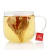 6.5*8 cm 5.8x7 cm vide Triangle sachets de thé avec étiquette guérir joint Nylon filtres herbe thé en vrac infuseur passoires 500 pcs/lot