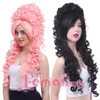 Synthetic Wigs High Quality Fashion Picture Wig Women Marie Antoinette Rococo French Revolution Baroque Long Curly Cos Wig