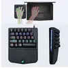PARASOLANT téléphone portable tablette jeux clavier mécanique 28 touches USB arc-en-ciel filaire jeu à une main étanche clavier rétro-éclairé