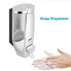 300 ml muurbevestiging douche vloeibare zeep dispenser shampoo dispensers hand voor gootsteen badkamer wasruimte hotel douchebad met een slot