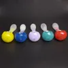 hand blown glass colorful spoon pipes smoking pipes concentrate hand pipes borosilicate glass pipe tobacco smoking glass bowls 3.5 Inch Glass Bowl Pipe for Smoking