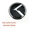 7pcslot 3D Auto rattklistermärken Etikett Bonnet Boot Badge för Kia Optima K2K3K5 Venga Car Emblem Wheel Center Caps8359153