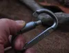 Outdoor Gear Aluminium D-Ring Locking Carabiner Light Maar Sterke, Lente Snap Sleutelhanger Clip Haak Schroef Gate Gesp Gratis verzending