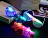 LED LIGHT UP TOYS PARTY FAVORS HALLOWMAS GLASSES BULK GLOW in the Dark Party Supplies for Adders and Kids Random Shape and col5434063