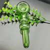 Wholesale glass hookah accessories, glass bong accessories, classic wooden cigarette holder length: 9.5 cm around, free shipping, large bett