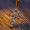 6 стилей Роскошные ожерелья с подвеской в стиле хип-хоп с кубическим цирконием для мужчин Bling Ice Out Хип-хоп Ювелирные изделия 18-каратное позолоченное ожерелье3295014