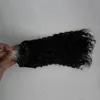 1g per Strand 100 Gram Per Package Micro Ring Loop Hair Extension Color 1 Tipped Remy Human Hair Deep Curly Links Extensions8140356