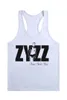 Herentanktoppen 2021 Zyzz Printing Gymscholen Bodybuilding Fitness Top Mannen Katoenen T-shirt Vest Heren 'Tops1