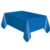 Large Plastic Rectangle Table Cover Cloth Wipe Clean 183cm x 137cm Disposable plastic Large Plastic Table Cloth #50210