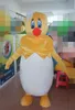 Mały kurczak w kostiumy maskotki Eggshell Animowany motyw Chick Cospaly Cartoon Mascot Charakter Halloween Carnival Party Costume