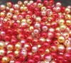1000 pcs/lot perles en vrac ABS Imitation perle entretoise perles en vrac 8mm accessoire de bijoux pour bricolage faisant nouveau