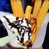 Otomatik Elektrikli Churros Makinesi Ticari İspanyol Fritterler Makinesi Popüler Snack Ekipmanları Büyük Kapasiteli 15L Churros Maker