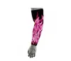 4 sztuk Newpaint Rękaw Faith Love Wstążka Rak Ramię Rękaw Sleeve Compression Arm Rękaw Wilgotność Wilgotność Różowa Wstążka Nowotwór Piersi Świadomość