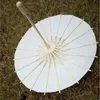 Parasole ślubne parasole z białego papieru chiński mini parasol rzemieślniczy 4 średnica: 20,30,40,60cm parasole ślubne