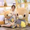pop Korean drama hardworking cow doll plush toy cartoon cattle doll pillow for girl gift home decoration 80cm 100cm218Z